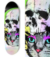 Cat Gods Skateboard ( Holographic Green )