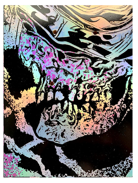 PRENTLER X TMRWLND Skateboard ( Holographic )