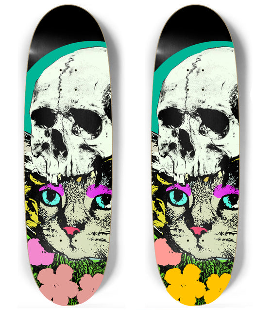 CAT GODS X TMRWLND Skateboard